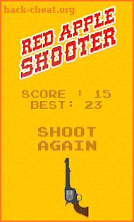 Red Apple Shooter - Revolver Shooting Fun screenshot