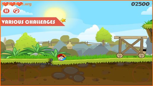 Red ball Adventure 4: Bounce Ball Volume 1 screenshot