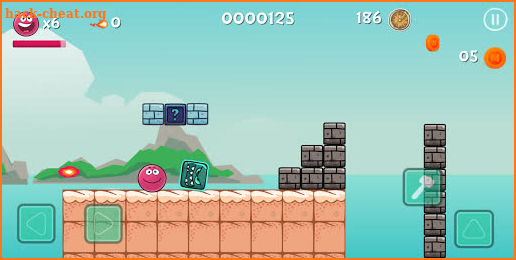 Red Ball Bounce 4 Hero vol 2 screenshot