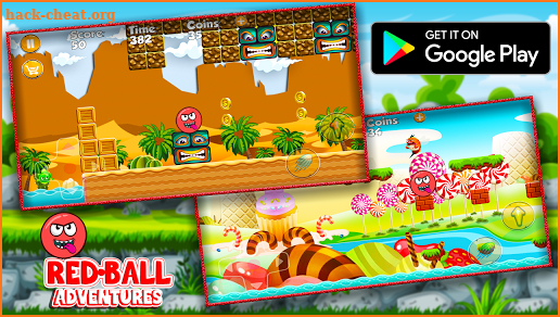 Red Ball : In The Jungle Adventures screenshot