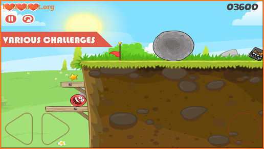 Red Ball Run 4: Physics Ball Bouncing screenshot