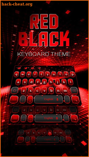 Red Black Keyboard screenshot