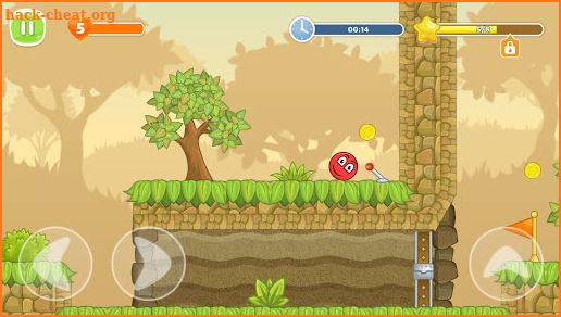 Red Bouce Ball 5: Red Jump Ball Adventure screenshot