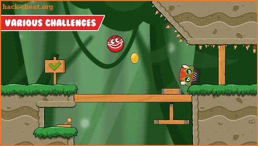 Red Bounce Ball 4: Love Ball 4 Volume 5 screenshot