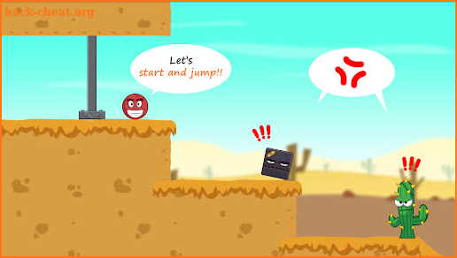 Red Bounce Ball Adventure screenshot