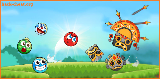 Red Bounce Ball Heroes screenshot