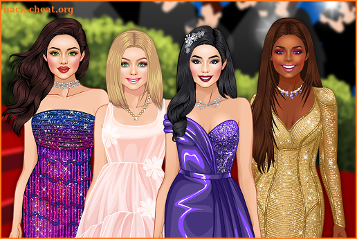 Red Carpet Dress Up Girls Game screenshot