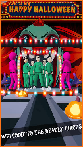 Red Green Light Halloween Game screenshot