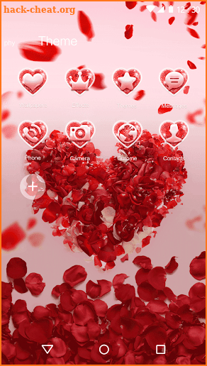 Red Heart 2018 - Love Wallpaper Theme screenshot