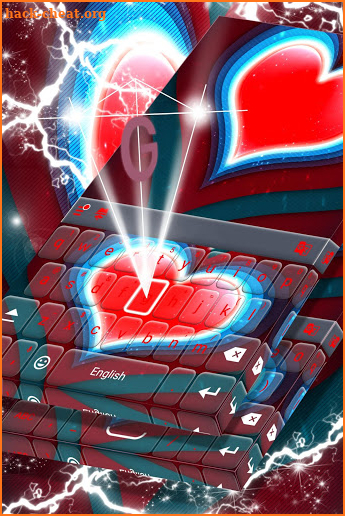 Red Heart Keyboard screenshot