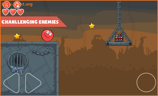 Red Hero : Bounce Ball 5 screenshot