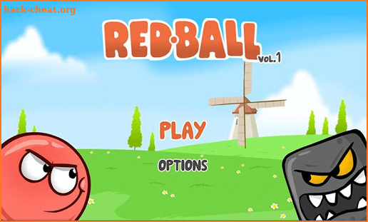 Red Hero Jungle - Bounce Ball Adventure screenshot