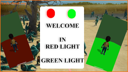 Red Light Green Light Game : Duo Or Squaid Game screenshot