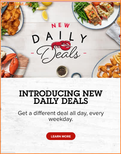 Red Lobster Deals Coupons Seafood Restaurants screenshot