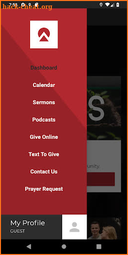 Red Mountain Community Church screenshot