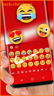 Red Nike Keyboard screenshot