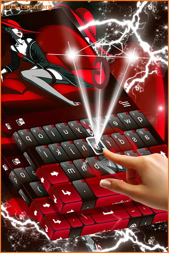 Red Passion Keyboard screenshot