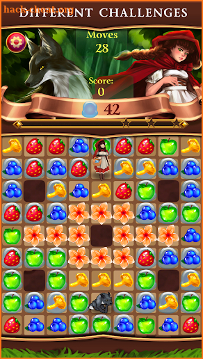 Red Riding Hood - Match & Connect Puzzle Game screenshot