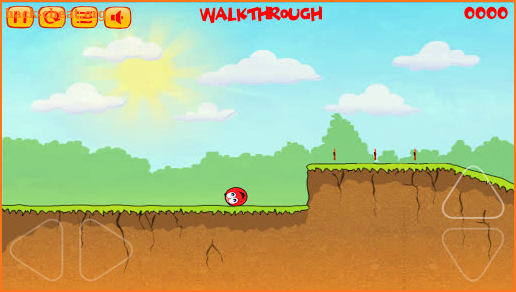 Red Roller Ball 3: Bouncing Ball Love Adventure screenshot