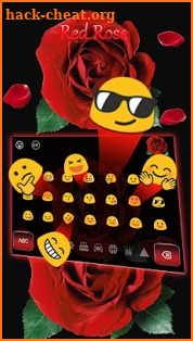 Red Rose Keyboard screenshot