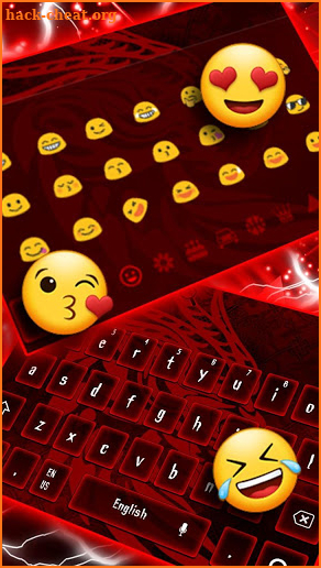 Red  Thunder Dragon Keyboard screenshot