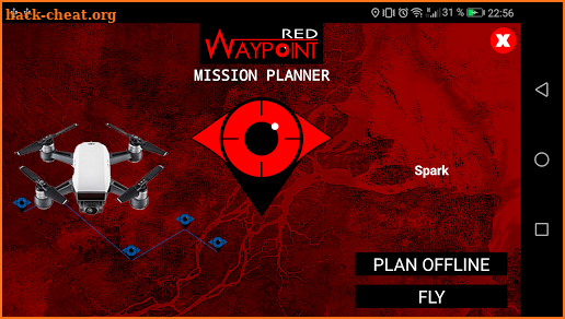 Red Waypoint for DJI Drones (Spark compatible!) screenshot