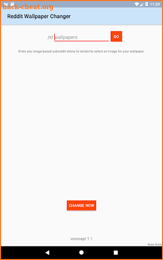 Reddit Wallpaper Changer screenshot