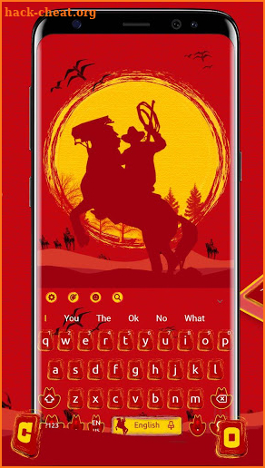 Redemption Cow Boy Keyboard screenshot