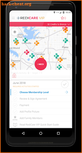 Redicare VIP screenshot