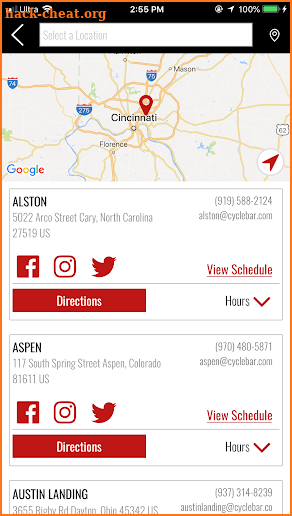 Redmond CycleBar screenshot