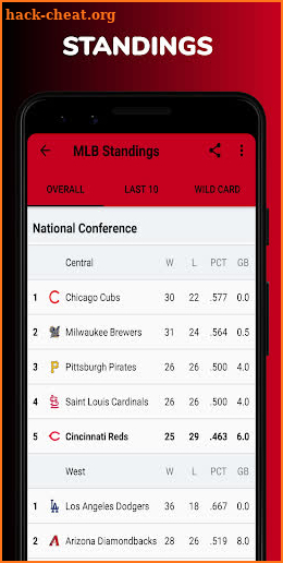 Reds Baseball: Livescore & News screenshot