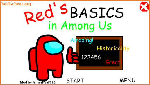 Red's Basics in Among Us screenshot