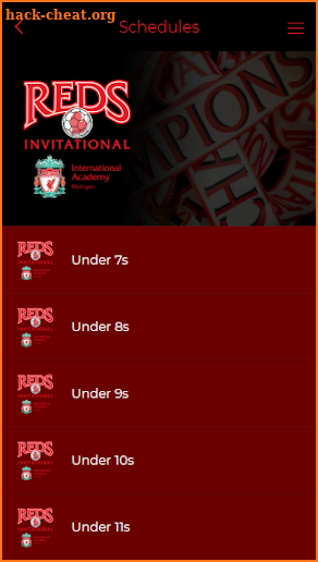 Reds Invitational screenshot