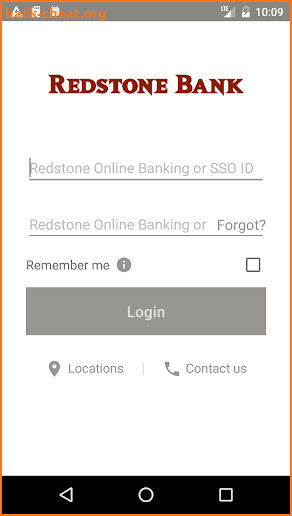 Redstone Mobile Banking screenshot