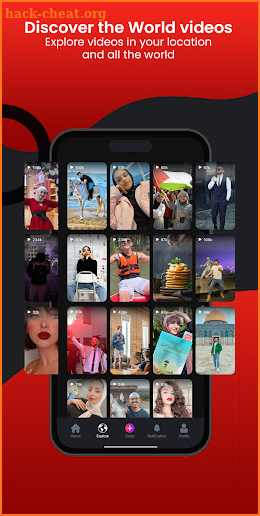 Redz: Explore content nearby screenshot