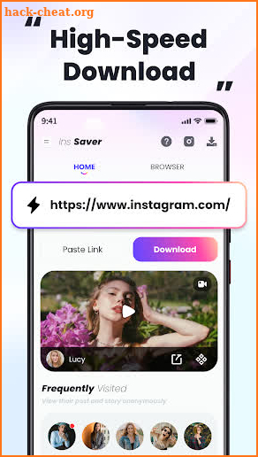 Reels video downloader, repost screenshot