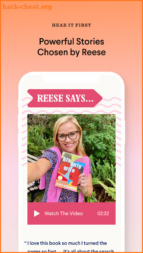 Reese's Book Club screenshot