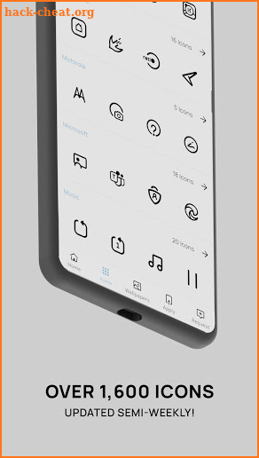 Reev Dark - Icon Pack screenshot