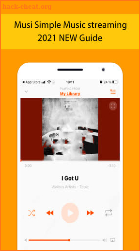 Reference for Musi Simple Music Streaming App 2021 screenshot