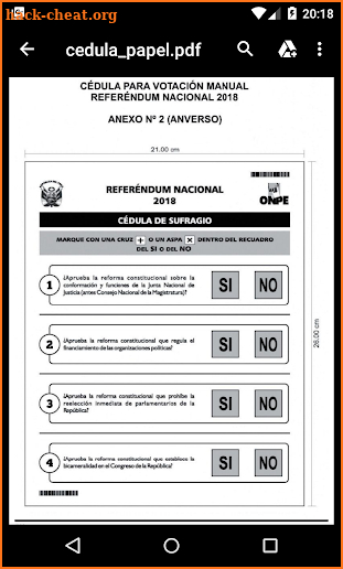 REFERENDUM screenshot