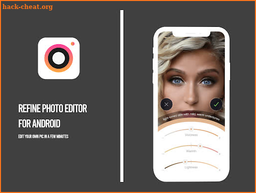 Refine Photo Editor screenshot