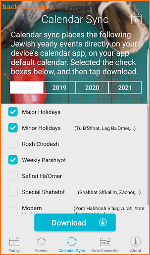 Reform Luach: The Jewish Calendar App screenshot