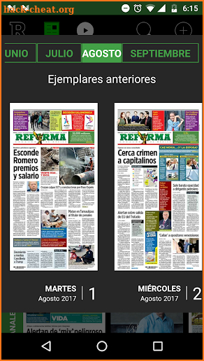 REFORMA screenshot