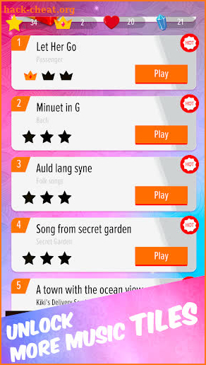 Refurbished Piano Music Tiles : Popular Music screenshot