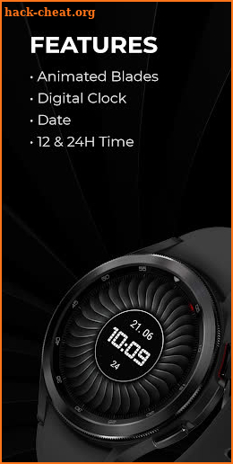 Regarder Jet Turbine WatchFace screenshot