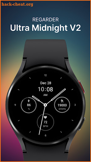 Regarder Midnight V2 Watchface screenshot