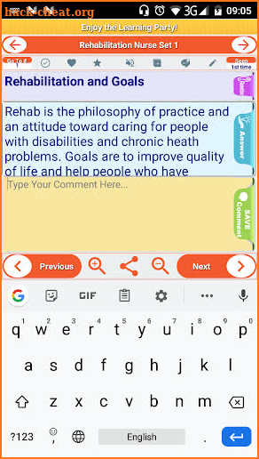 Rehabilitation Nurse Practice  screenshot