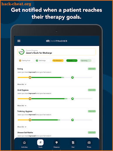 RehabTracker - Understand rehab progress screenshot