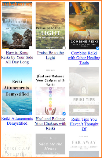 Reiki Wisdom Library screenshot