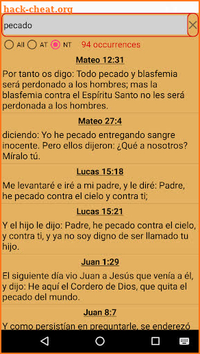 Reina Valera Gomez - Bible screenshot